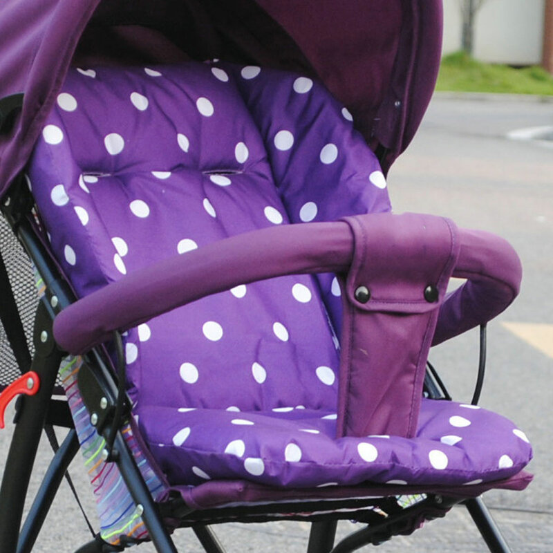 وسادة عربة أطفال مناسبة للجميع ، وسادة مقعد ناعمة ومريحة ، سهلة التركيب والإزالة