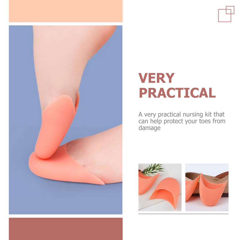 ชุดบัลเลต์แผ่นรองนิ้วเท้าสำหรับผู้หญิงที่คลุมด้วยริบบิ้นสำหรับปกป้องรองเท้าซิลิกาเจลรองเท้าส้นสูง