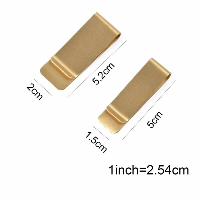 Luxurious Metal Pen Holder Brass Pen Clip For Vintage Travel Journals Planner Notebook Creative Accessories Stationery Products