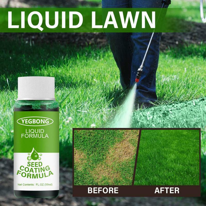 59ml Spray per erba verde istantaneo Spray per prato Spray liquido per semina domestica Spray per prato ecologico vernice per erba per riparazione di tinture per prato verde
