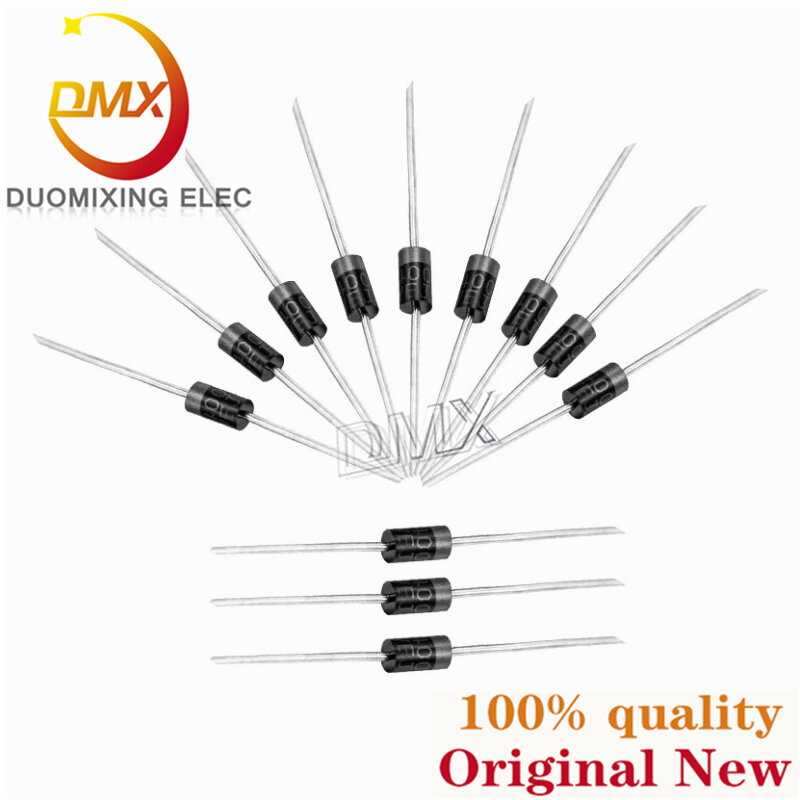 100PCS 1N4007 10A10 1N5408 1N581 9 4001 5822 FR104 307 UF4007 SB560 RL207 SR5 100 SR240 HER308 RU4A BYV26D gleichrichter diode IN4007