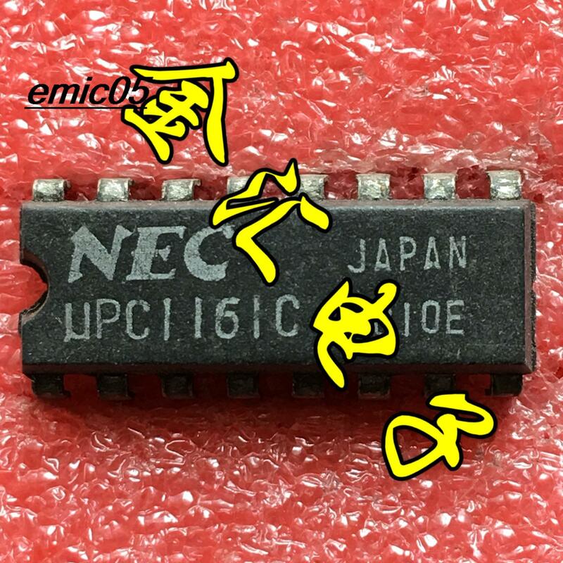 UPC1161C 16 DIP-16, estoque original, 10 PCes