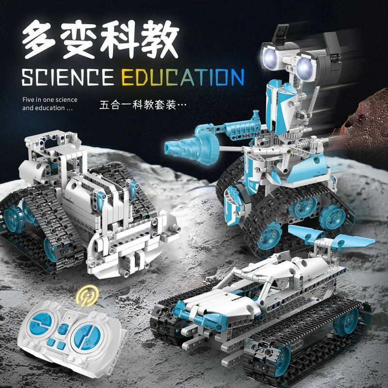 Specially Designed For Children And Adolescents With Stem Programming Robots Compatible With  Electric Remote Control Educa