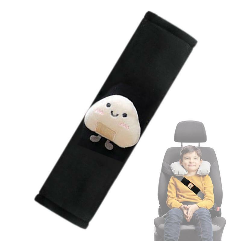 Seat Belt Cover Pad Toast Bread Shape Seatbelt Cushions Shoulder Pad Cartoon Car Seat Belt Covers Cute Safety Belt Protector