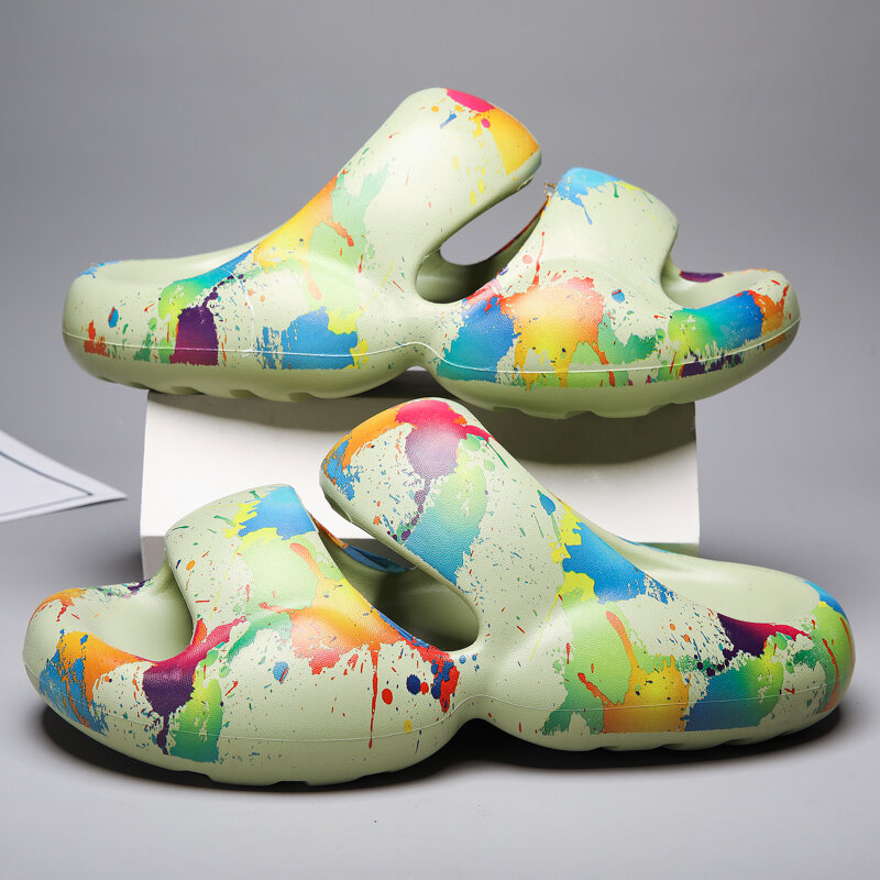 YZY – sandales de plage légères à enfiler, chaussures d'été, respirantes, dominantes, unisexes, grande taille 36-45