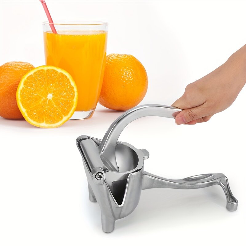 Exprimidor Manual portátil de aluminio para fruta, Extractor de limón y naranja, herramienta de exprimir, rallador de queso