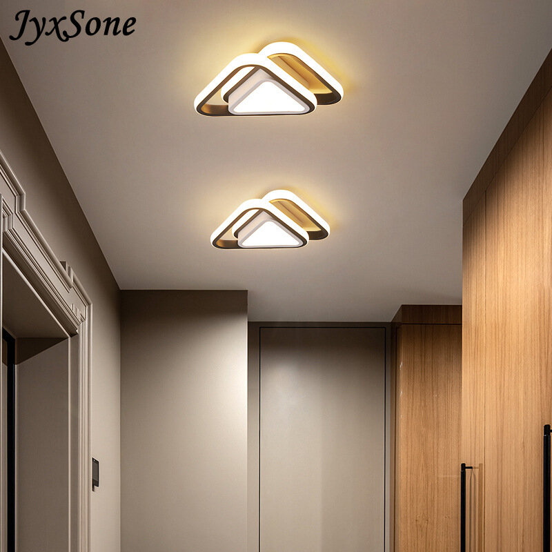 Simpll dimmer led lustre decorativo lâmpadas de teto para roupeiro corredor varanda interior com luz led e controle