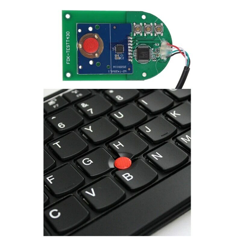 R58A แป้นพิมพ์คอมพิวเตอร์ Rocker Mouse Pointer Point คีย์บอร์ด Point สำหรับ Lenovo Thinkpad Trackpoint Mouse Stick
