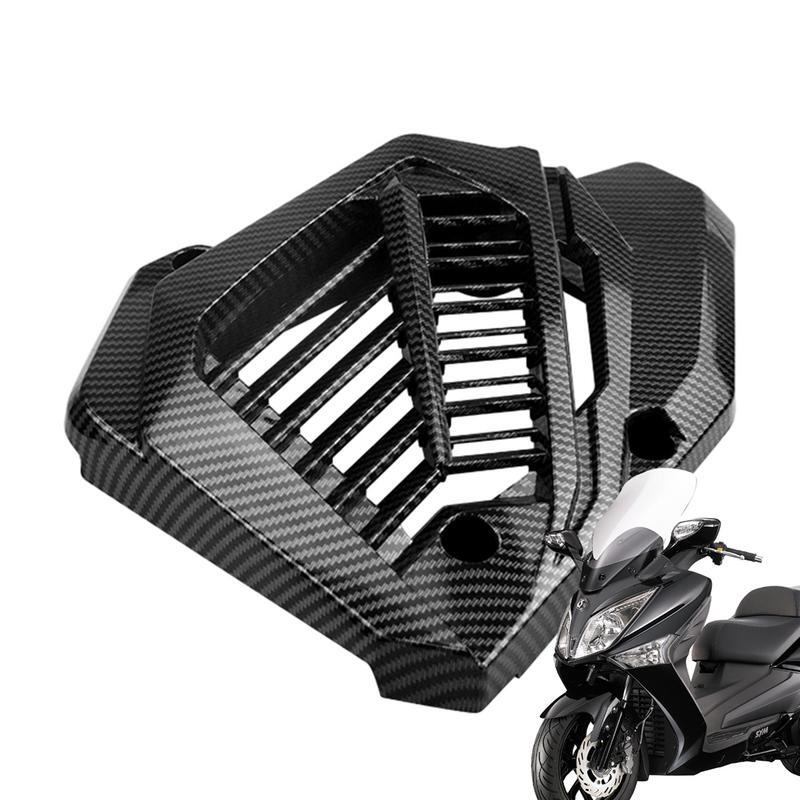Motorcycle Water Tank Protection Radiator Guard Tank Protector Reservoir Cover Protector Grille Carbon Fiber Front Shield Water