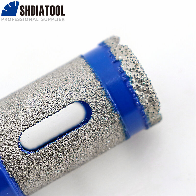 Shdiatool 2個ダイヤモンド掘削指フライスビット20/25/35ミリメートルセラミックタイル花崗岩整形研磨拡大ベベル穴鋸