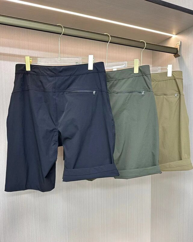 ARC-Calções leves impermeáveis para homens, de qualidade superior, secagem rápida, ao ar livre, caminhada, escalada, calças masculinas, 50233, verão