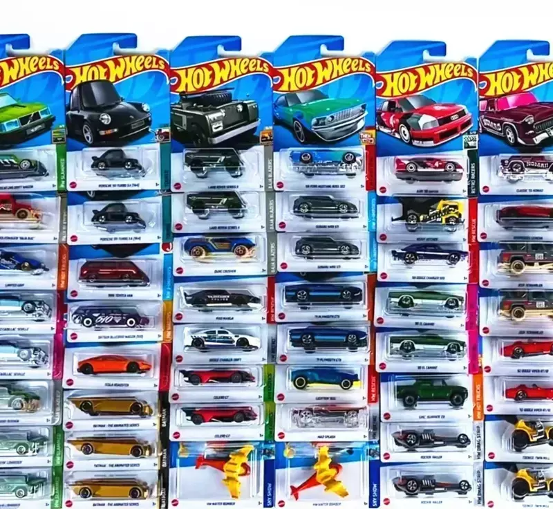 Hot Wheels-Diecast ألعاب سيارة للأولاد ، نيسان ، بينزي ، أودي ، 1:64 ، Voiture Batmobile ، مازدا ، فورد ، بنين ، نموذج هدية عيد ميلاد ، الأصلي