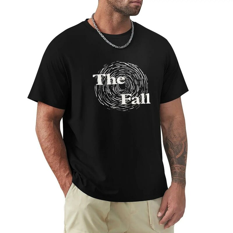 Camisetas gráficas masculinas, camisetas masculinas, marca a camiseta de outono, roupas estéticas, camiseta com o pescoço
