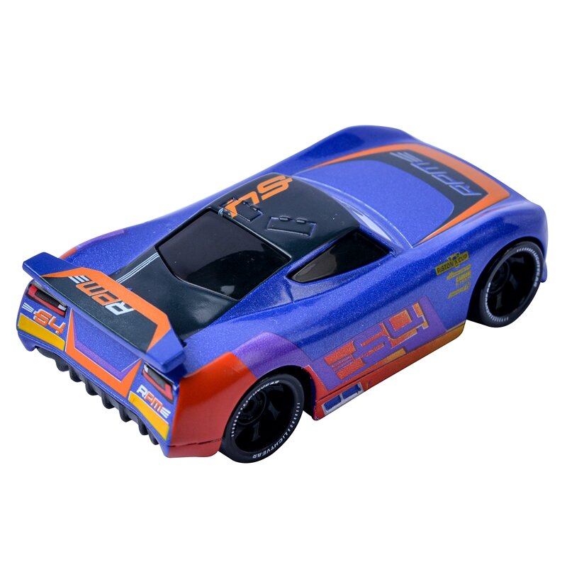 100% novo carro disney pixar carros 3 relâmpago mcqueen 1:55 diecast liga de metal modelo brinquedos para o presente aniversário das crianças