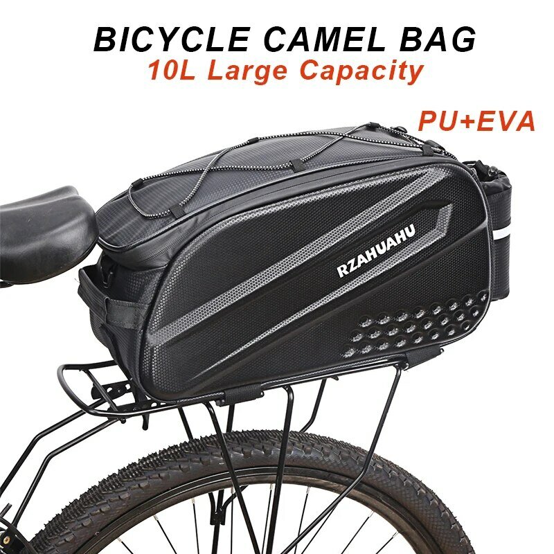 Elétrica dobrável assento traseiro bicicleta camelo saco, grande capacidade, bicicletas de montanha, ciclismo peças e acessórios