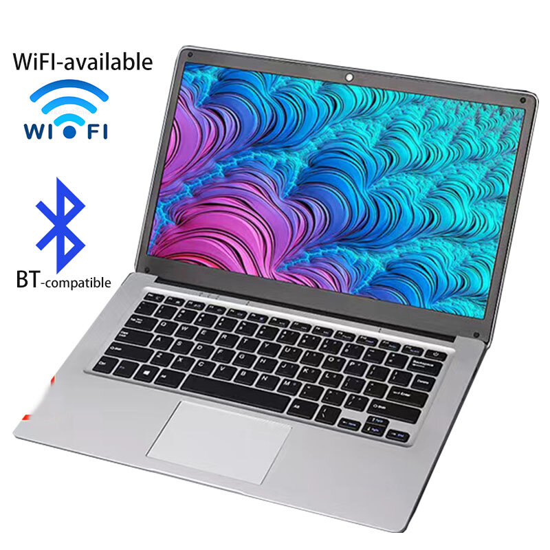 Nuovo Laptop di vendita da 14 pollici N3350 CPU 6GB RAM 64GB e 256GB SSD USB 3.0 WiFi Cheap Windows 10 Netbook Gaming Notebook portatile PC