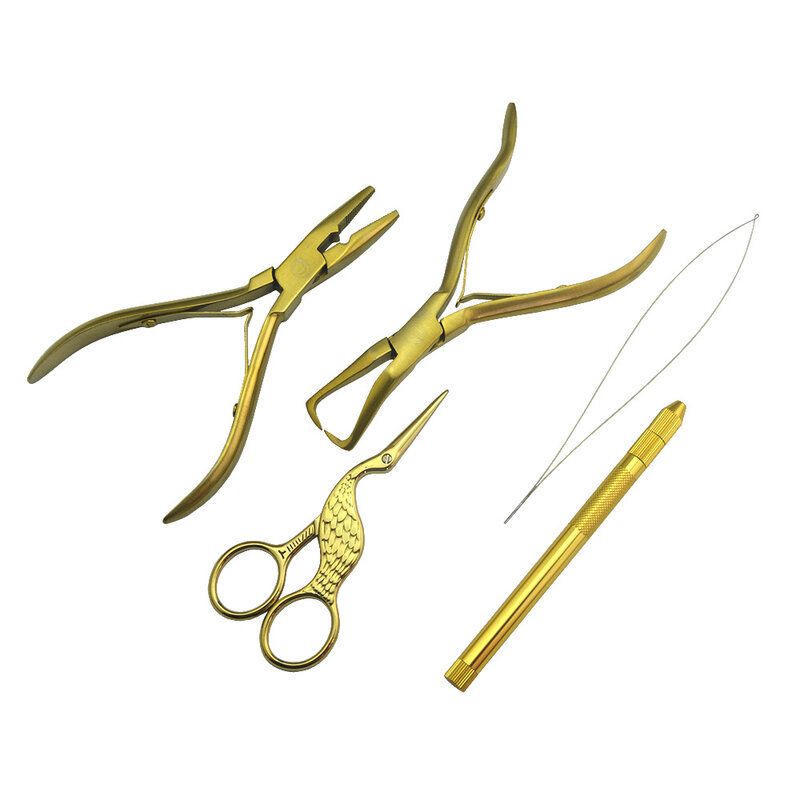Hair Extensions Tools Pincet For Hair Extensions Haak Hooks Haken Wenkbrauw Kit Tang Sets Pincet Voor Hair Extensions