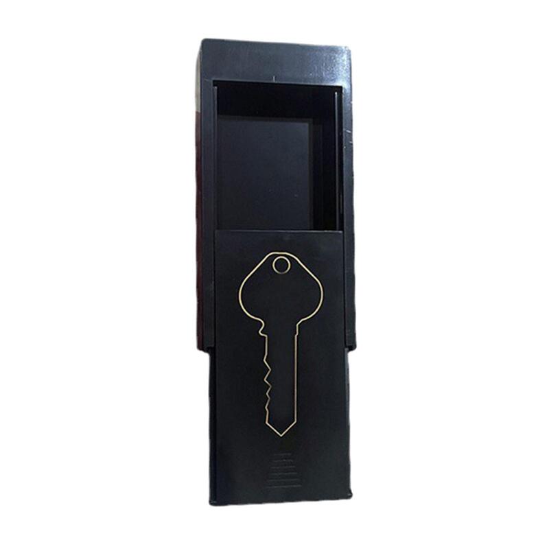 Estuche magnético para llaves, caja secreta duradera para interiores y exteriores, almacenamiento para llaves debajo del coche, casa, apartamento, oficina, coche y camión