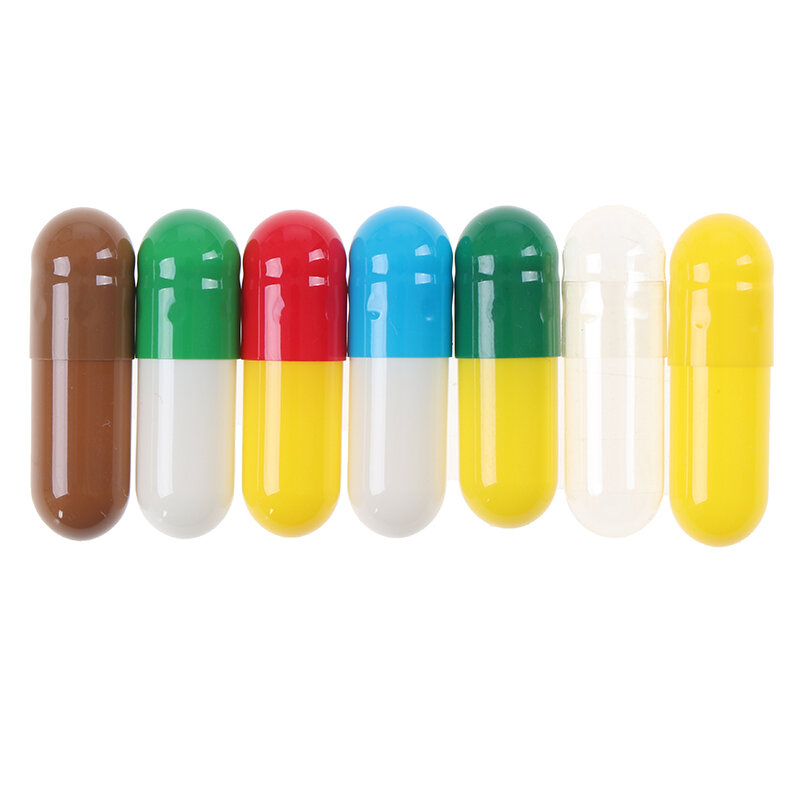 1000 pezzi di capsula di gelatina vuota dura vuota dimensione 0 # pillola di medicina Gel vitamina