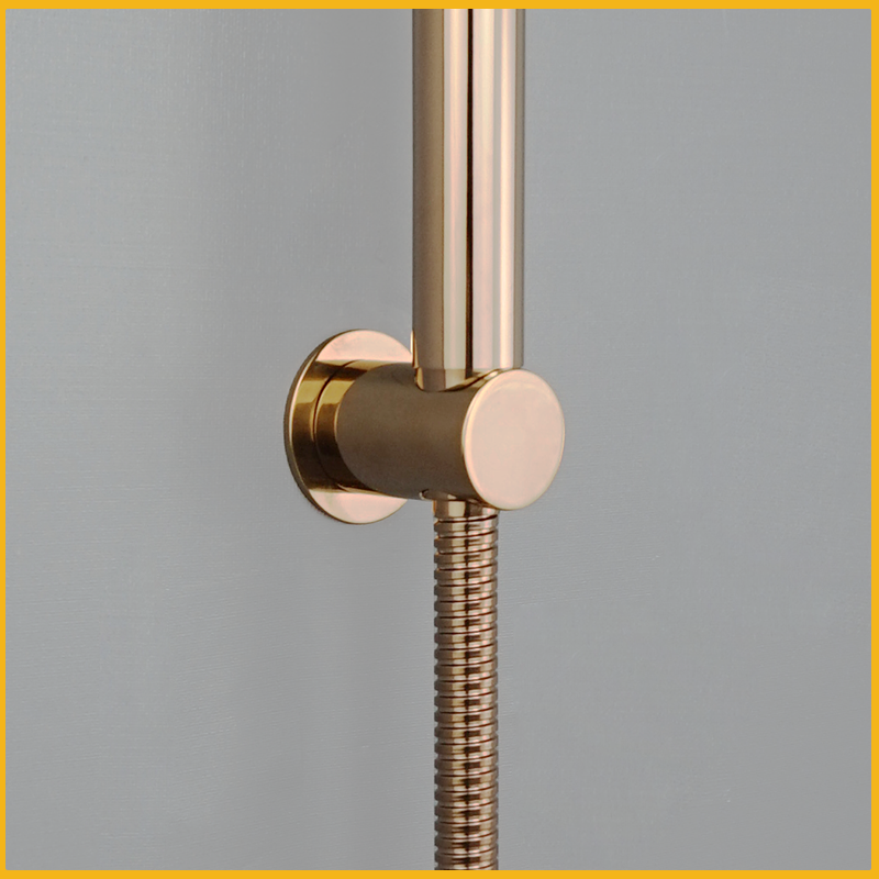 Brass Shower Holder Handheld Spray Bracket Shower Supports Screw Wall Mounted Or No Drilling Bathroom  Replacement Fittings