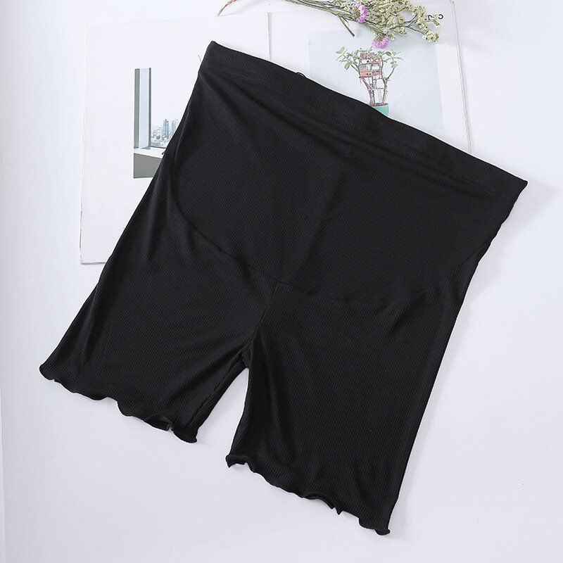 Summer Maternity Shorts Maternity Safety Panties for Pregnant Women Abdominal Pants Pregnancy Clothes Leggings XL