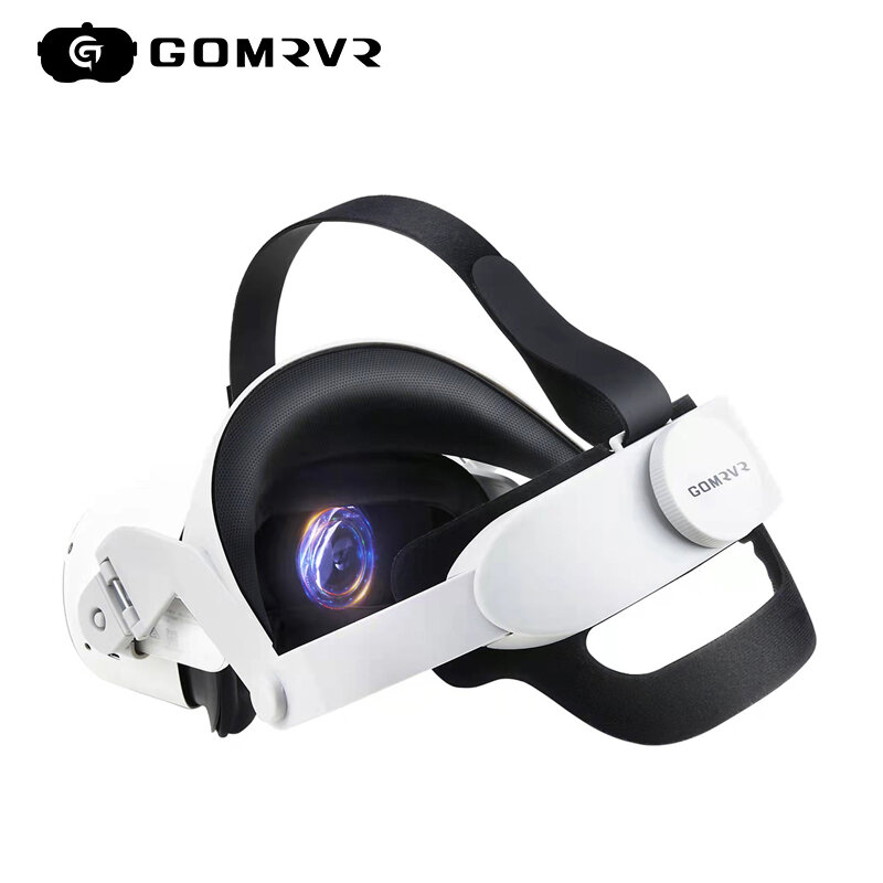GOMRVR-Correa de cabeza para Oculus Quest 2, correa de Halo ajustable, cómoda, accesorios para Oculus Quest 2