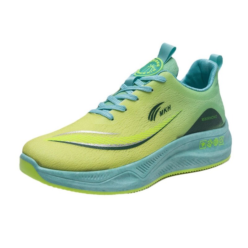 Новинка весна-осень 2024, мужские ультратонкие кроссовки для бега, дышащая спортивная обувь с мягкой подошвой, легкая модная повседневная обувь