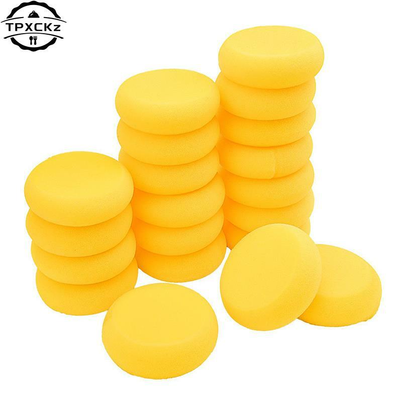 10pcs/pack Round Shape Ceramic Foam Throwing Water Absorbing Sponge Sculpture Pottery Tools Accessories Coloring Cleaning