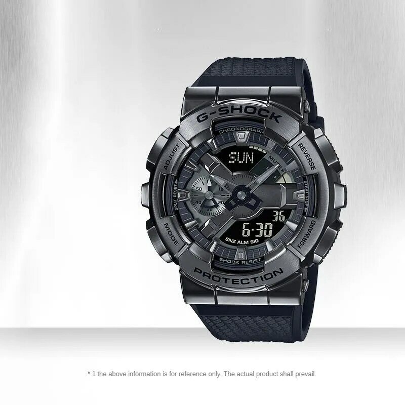 G-SHOCK GST-GM-110 Men's Watch Sports Waterproof Watch LED Lighting Multifunction Automatic Calendar Alarm Week Stopwatch Clock