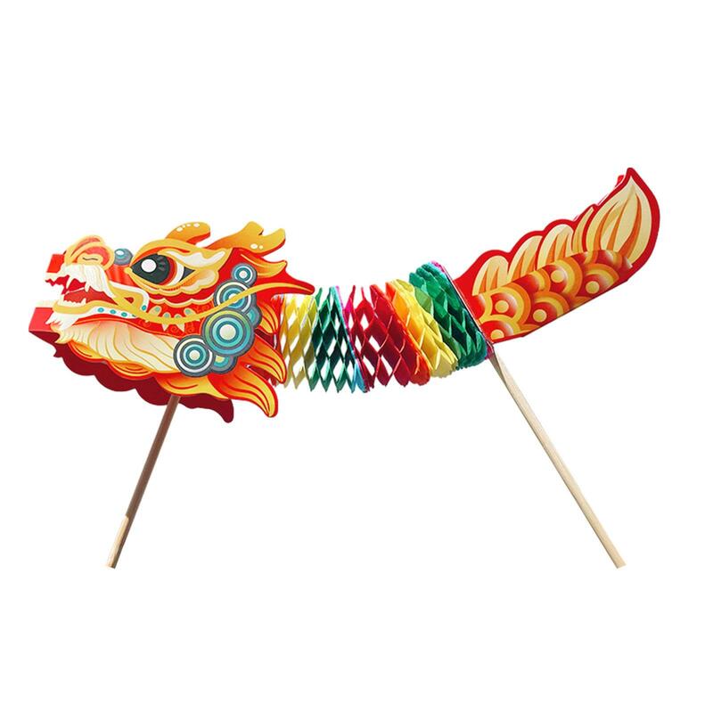 Китайский новый год танец дракона DIY материал 3D вечерние предметы искусства и ремесла