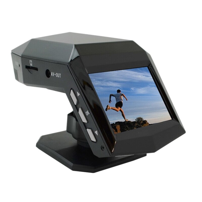 New 1080P Full HD Dash Cam Car Video Driving Recorder with Center Console LCD Car DVR Video Recorder Parking Monitor