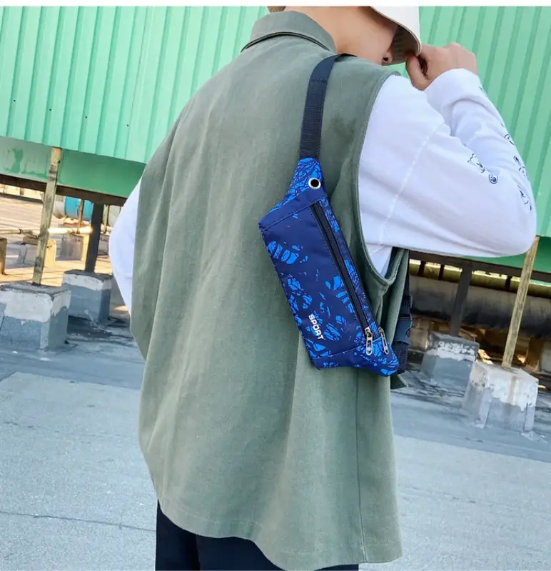 Mobile Phone Bag Waterproof One Shoulder Crossbody Fitness Waterproof Outdoor Sports Bag Waist Bag
