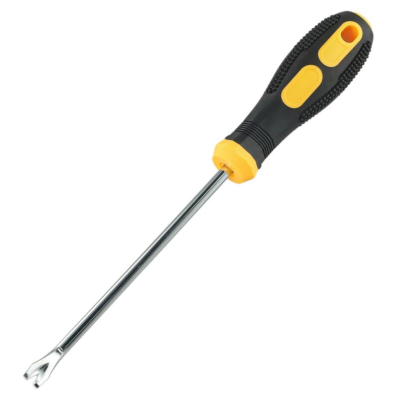 Chave de fenda tipo U/V, removedor de unhas, extrator de unhas, ferramenta para casa, oficina, escritório, ferramentas manuais de carpinteiro, 260mm, 1pc