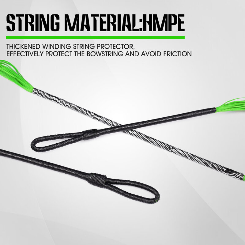 2pcs 410/430/445/490/675mm Crossbow Bowstring 20/24/28 strands Archery Shooting Equipment Bow and Arrow Accessories