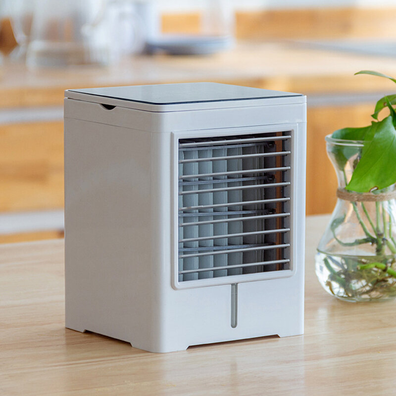 Letnie mini wentylator na usb mini chłodnica powietrzna przenośny klimatyzator wentylator elektryczny pulpitu nawilżania powietrza