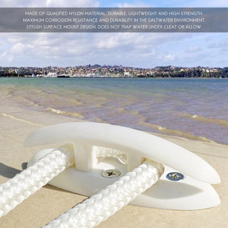Corde d'Amarrage Pliable et Rabattable en Nylon pour Kayak, Accessoire de 2x5 Pouces, S6