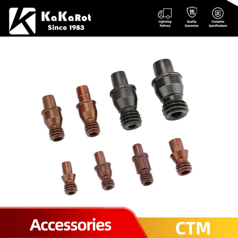 KaKarot-Turning Ferramenta Lock Pin, Torno CNC pinos, parafuso mandril, CTM510, CTM513, CTM515, CTM613, CTM617, CTM618, CTM619, CTM822, CTM1022, 10pcs