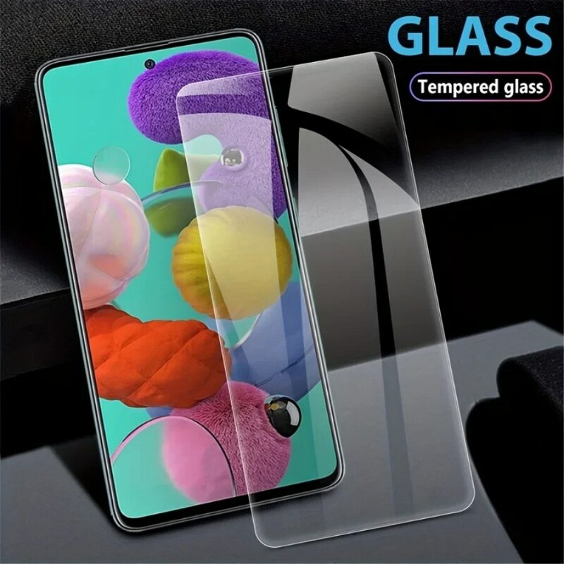 2Pcs HD 9H Clear Tempered Glass For Samsung Galaxy A55 A15 A35 5G A54 A14 A23 A03S A53 A52 A42 A32 A13 A20 A12 Screen Protector