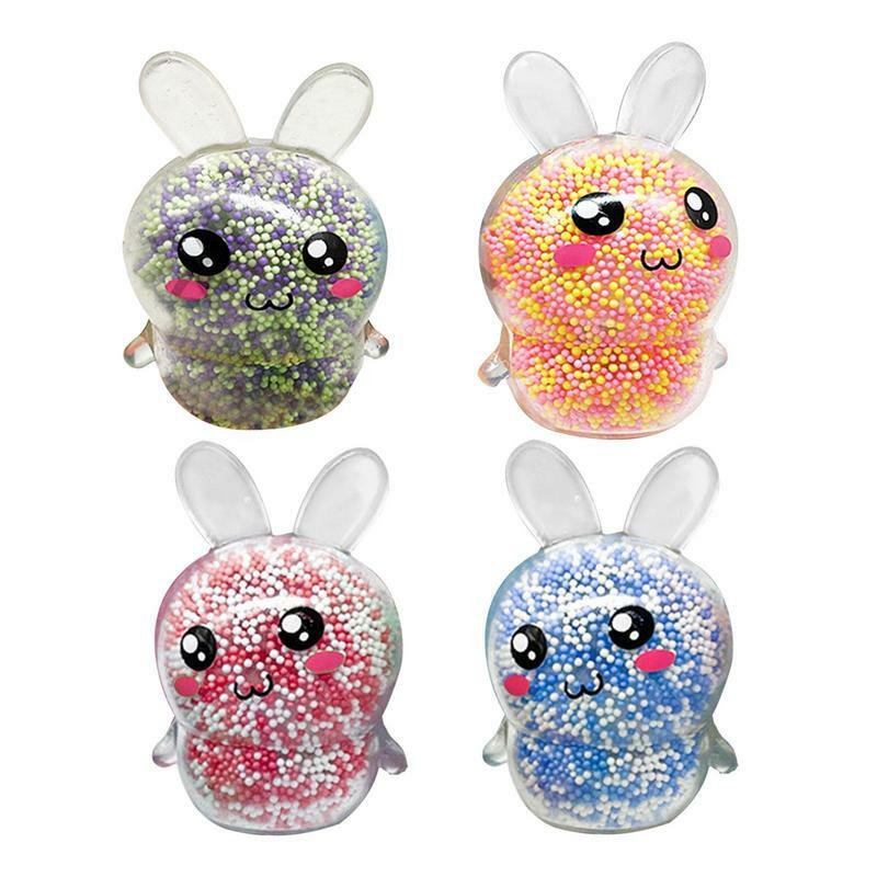 Easter Bunny Sensory Balls Anti Stress Pressure Relief Basket Stuffers Funny Gift Sensory Ball Toy For children xmas party gift