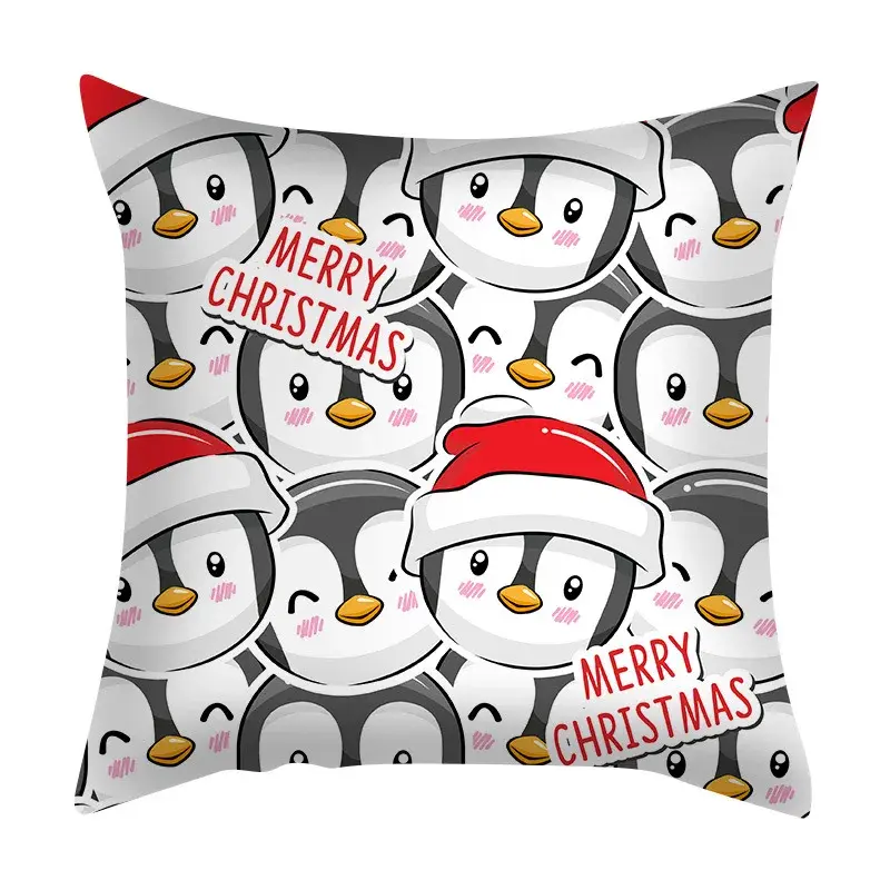 Cartoon Pillowcases Christmas Nordic Cross-border Special for Living Room Bedroom Cushion Cushions