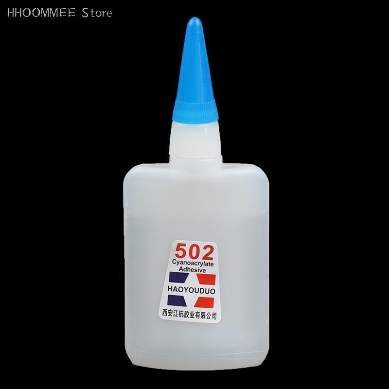 502 Super Glue Instant Quick Dry Cyanoacrylate Strong Adhesive Quick Bond Leather Rubber Metal Office Supplies Fast Glue