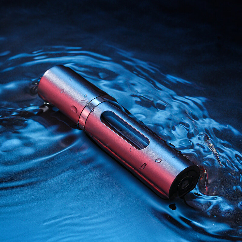 Botol parfum kaca isi ulang 5/8ml dengan pompa semprot aroma portabel perjalanan wadah kosong kosmetik Mini botol semprot Atomizer
