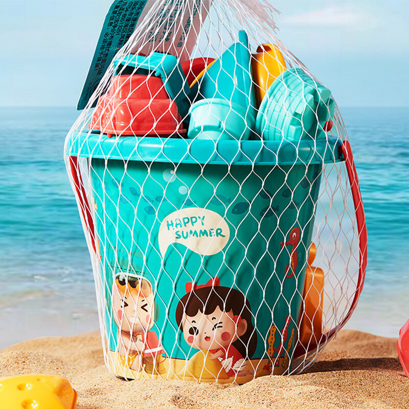 مجموعة ألعاب الشاطئ الصيفية للأطفال ، حفر الرمال ، دلو بلاستيكي ، زجاجة سقي ، مجارف ، ألعاب مائية ، أدوات للأطفال ، 18: