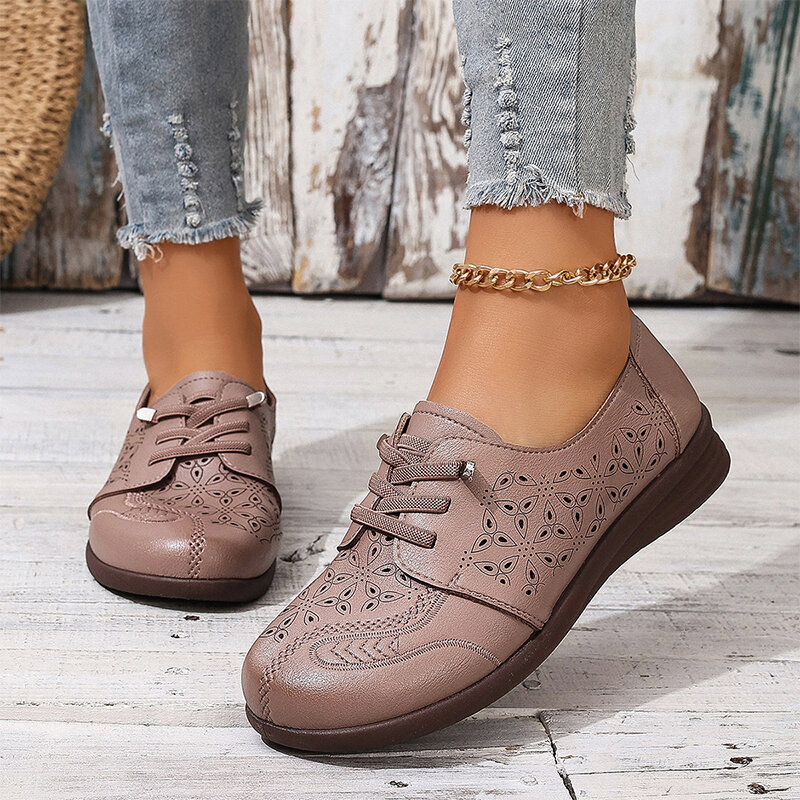 Summer Women Loafers Shoes Flats Fashion Sport Shoes 2024 Walking Dress Shoes Classic New Brand Running Breathable Mujer Zapatos