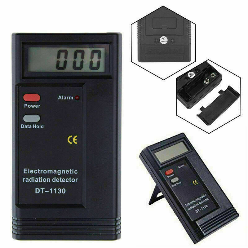 Detector de Radiação Eletromagnética Digital, Handheld Tester, medidor EMF, Ghost Hunting Equipment, DT1130, Novo, DT-1130