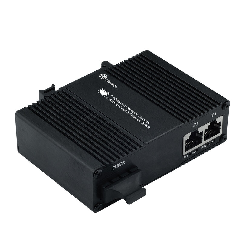 2 Port Enthernet Poe Switch Industrial SC 1000X Port Ethernet Data Exchange Switch 1000Mbps  Network Extender
