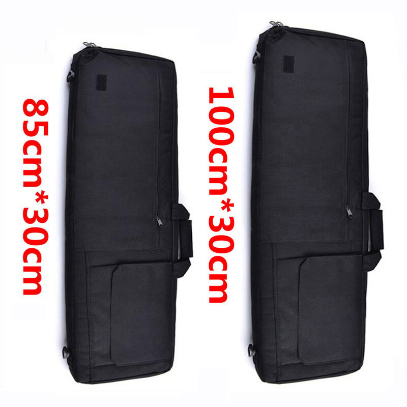 85CM/100CM Military Equipment Tactical Gun Bag Airsoft Shooting Rifle Case Hunting Wargame Shoulder Pouch With Protect Cotton