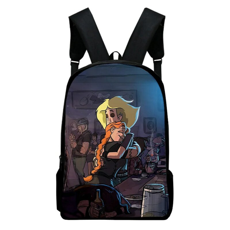 Metal Family Anime Cartoon zaino School Bag borse per bambini per adulti zaino Unisex 2023 zaino stile Casual Harajuku Bags