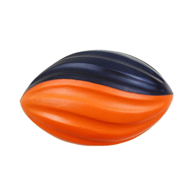 Portable Hand-eye Coordination Aid Soft Foam Spiral Football Toy for Kids Easy Grip Decompression Toy for Hand-eye Coordination
