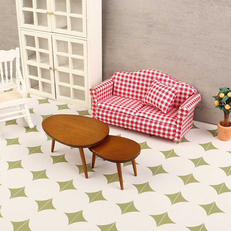 1:12 Dollhouse Miniature Floor Wallpaper Floor Mat Scene Background Pad Model Home Decor Toy Doll House Accessories